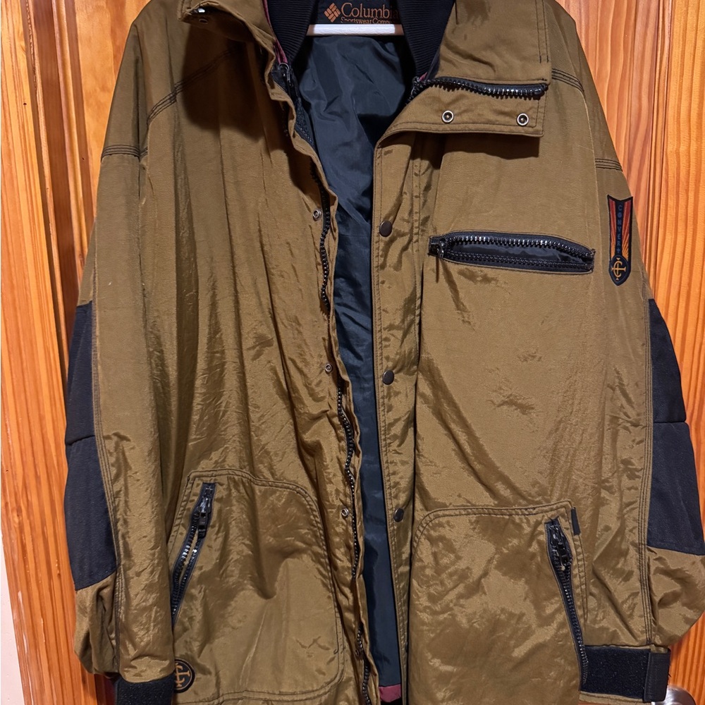 Columbia Men's Brown and Black Field Jacket